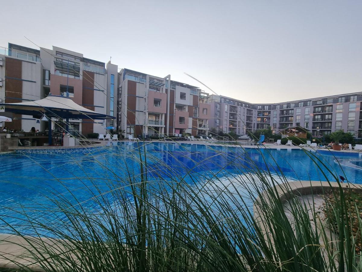 Studio Apartment With Balcony 300M From Beach Sunny Beach Eksteriør billede
